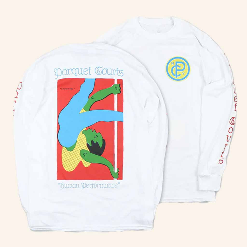 Parquet Courts Merch Human Performance Showtime Long Sleeve Shirt Christmas Ideas For Him Parquet Courts Merch Human Performance Showtime Long Sleeve Shirt Christmas Ideas For Him