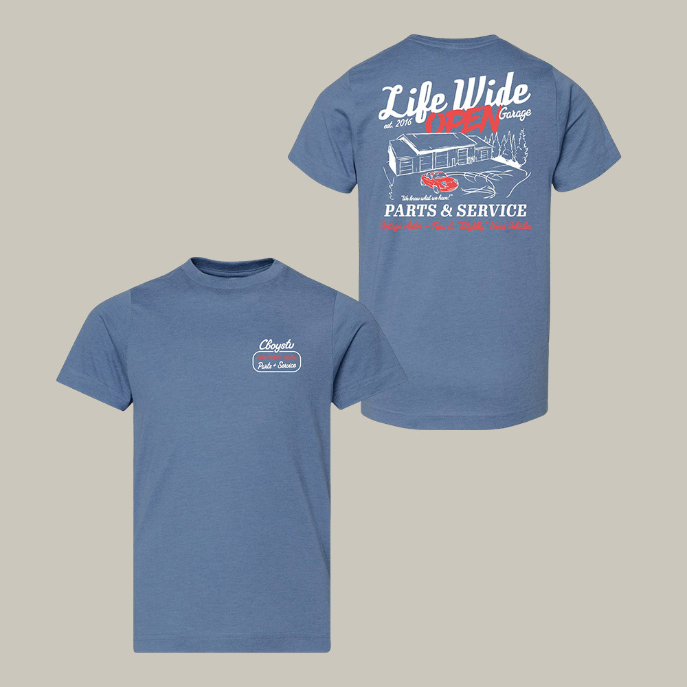 Parts & Service CboysTV T-Shirt Life Wide Open Shirt CboysTV Gift For Boyfriend