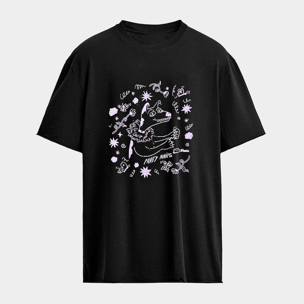 Party Nails Snoopy T-shirt Birthday Gift For Girlfriend