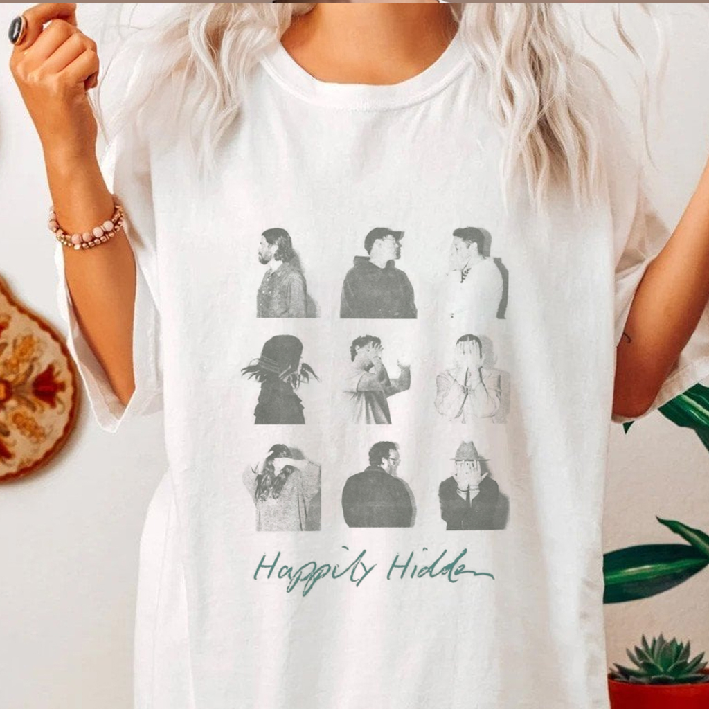 Pat Barrett Happily Hidden Shirt Pat Barrett Merch Gifts Ideas For Sister Pat Barrett Happily Hidden Shirt Pat Barrett Merch Gifts Ideas For Sister