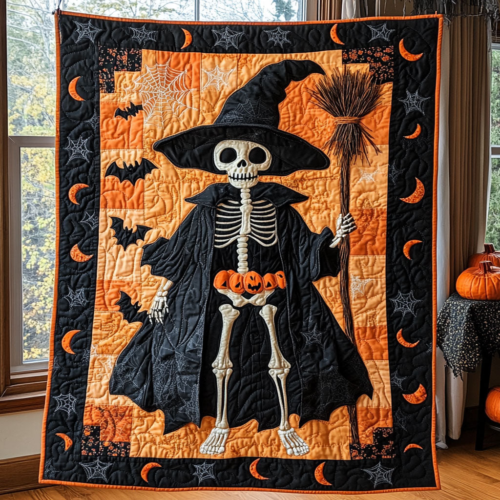 Patch Witch Quilt Charming Quilt Blanket Gift for Festive Spirit