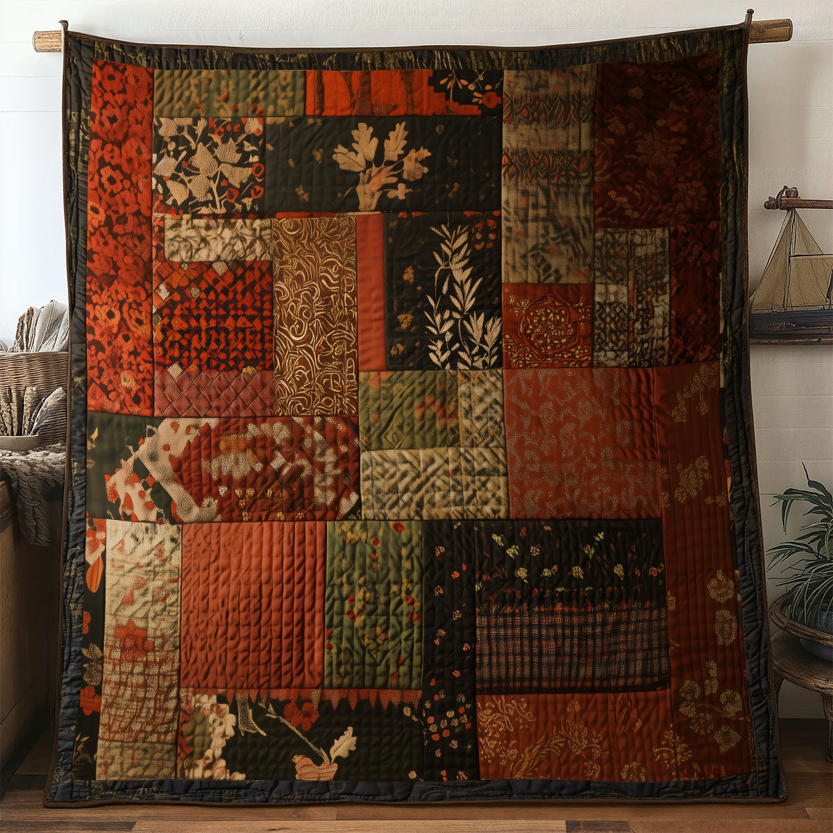 Patchwork Nomad Quilt Premium Quilt Blanket to Enhance Bedroom Comfort