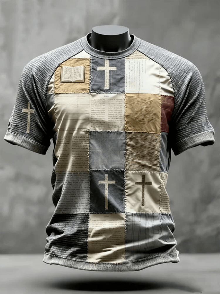 Patchwork of Faith T-Shirt Faith Based Apparel Best Christian Gifts Ideas