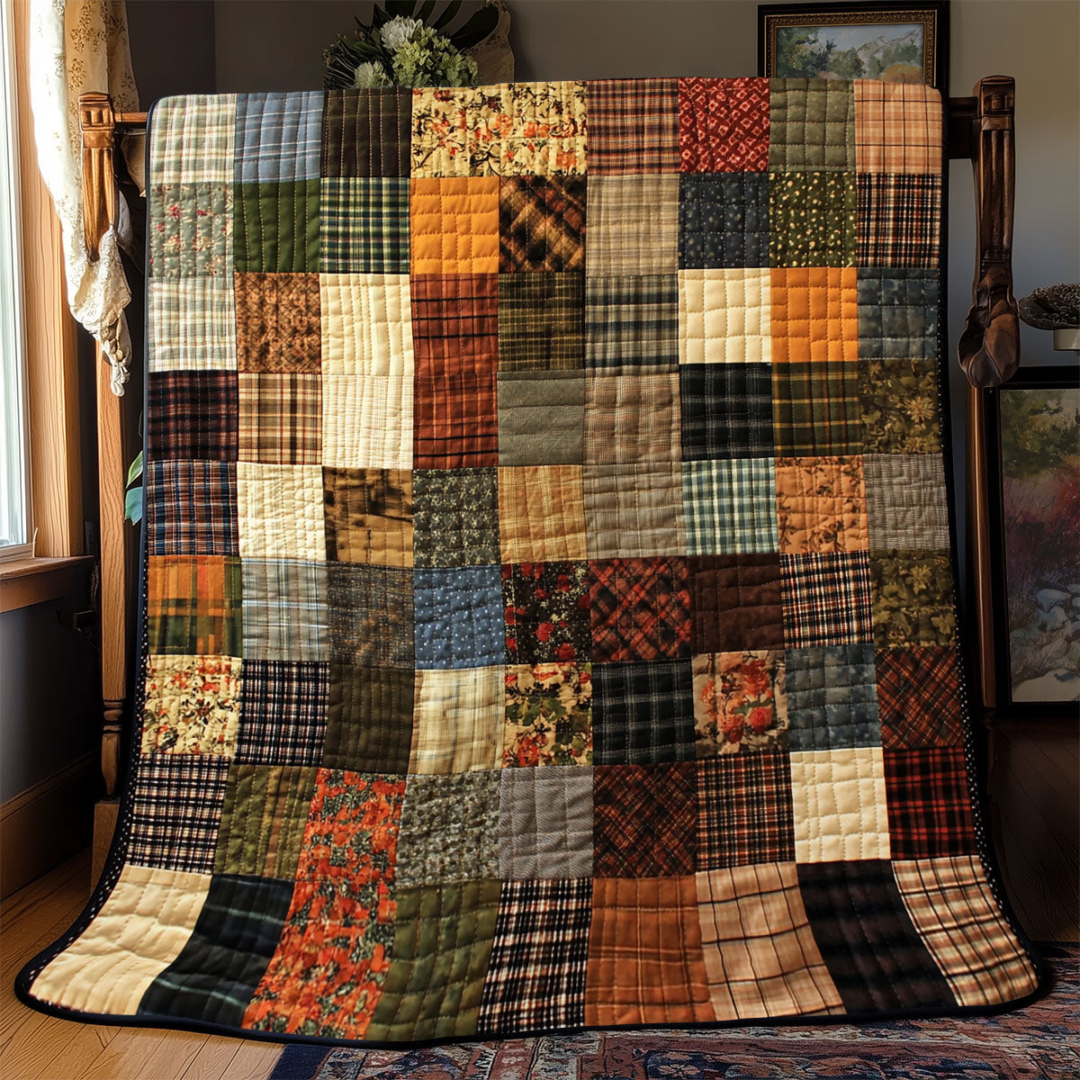 Patchwork Quilt Blanket Christmas Blanket Christmas Gifts For Your Family