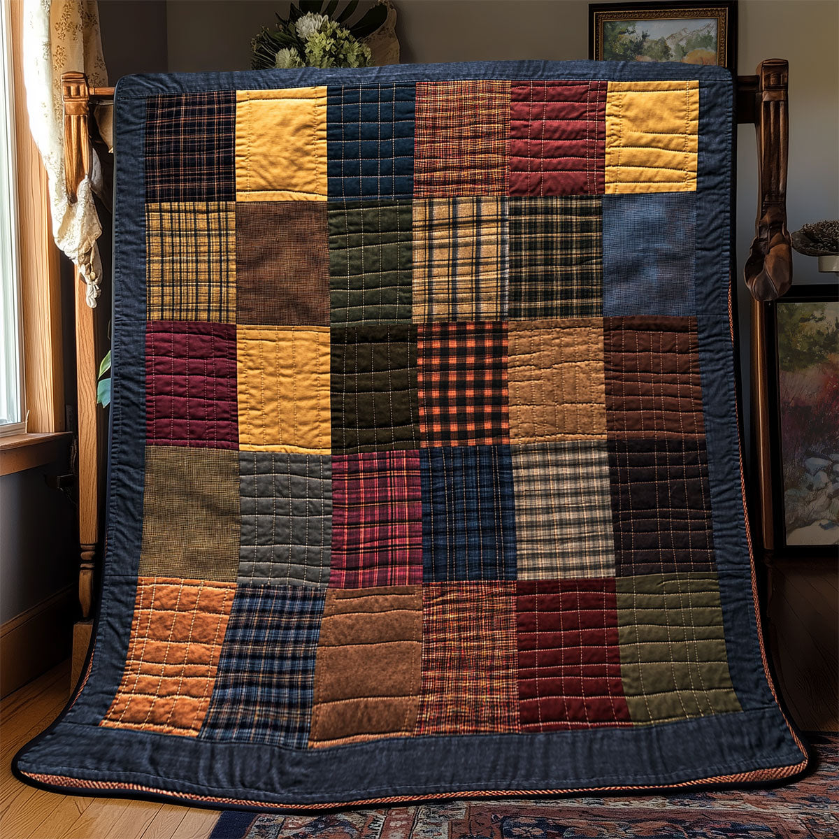 Patchwork Quilt Blanket Christmas Throws Good Family Christmas Presents