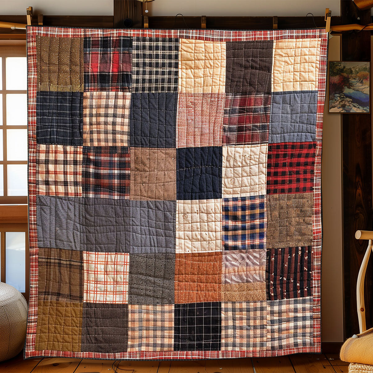 Patchwork Quilt Blanket King Blanket Nana Gifts Christmas