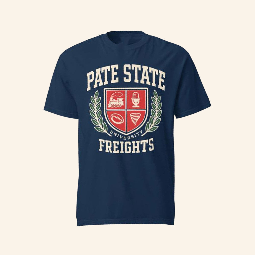 Pate State Material Merch Pate State Crest T-Shirt Gifts For Father Pate State Material Merch Pate State Crest T-Shirt Gifts For Father