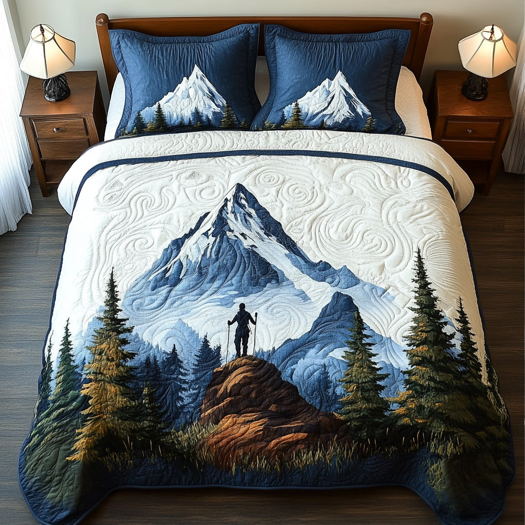 Pathfinder Quilted Bedding Set Christmas Duvet Sets Gifts For Hikers And Campers