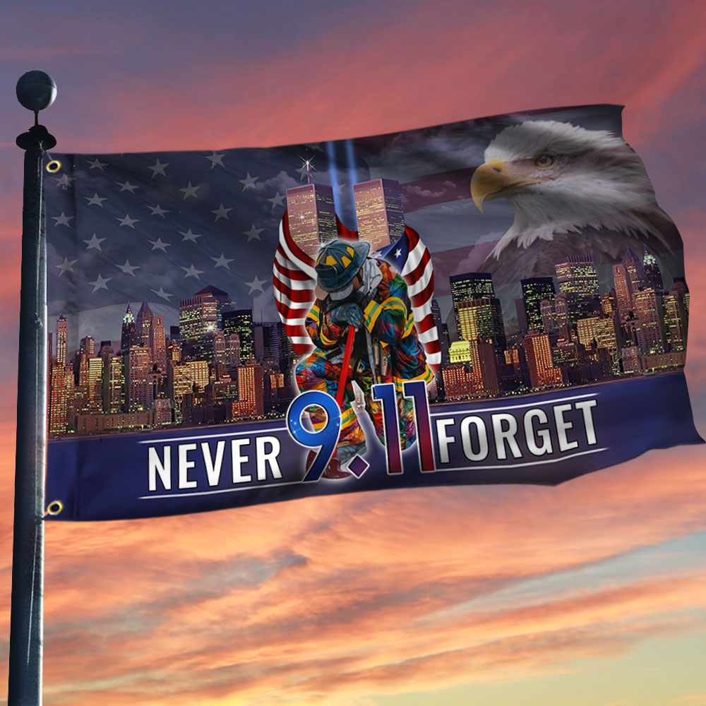 Patriot Day 9 11 Never Forget September 11th American Flag