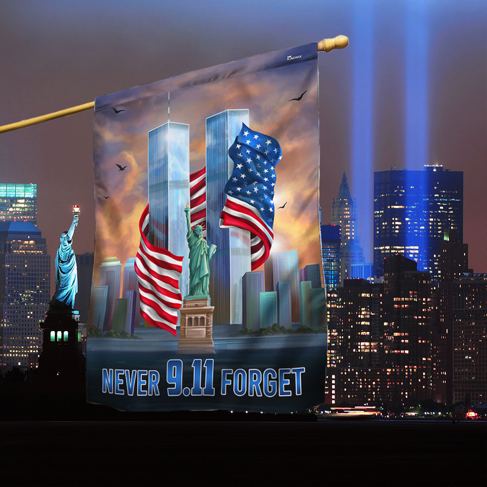Patriot Day 911 Never Forget September 11 Attacks Flag