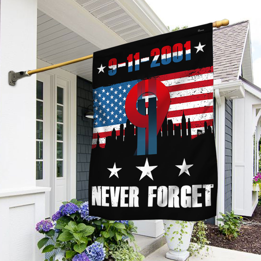 Patriot Day 911 Never Forget September 11th Memorial Flag