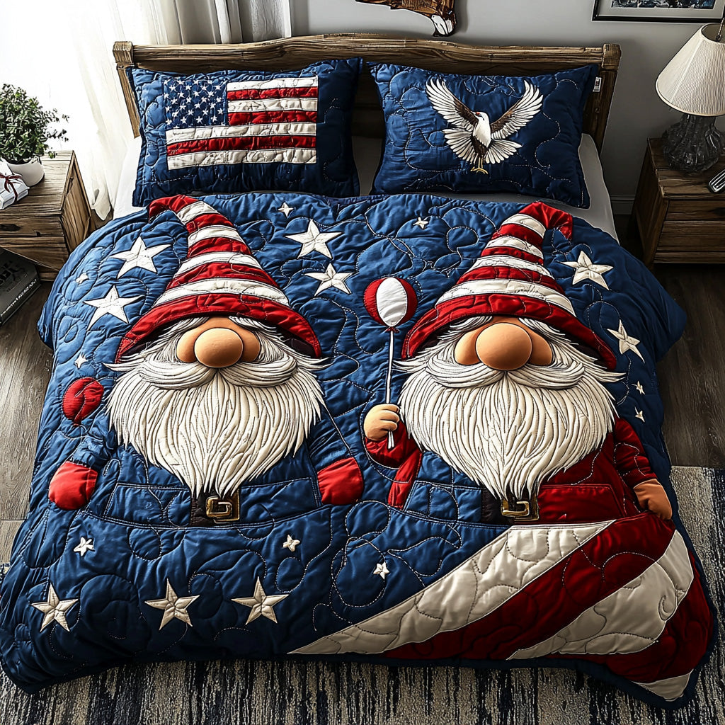 Patriot Dreams Quilted Bedding Set Bed Decorations Patriotic Gifts For Women