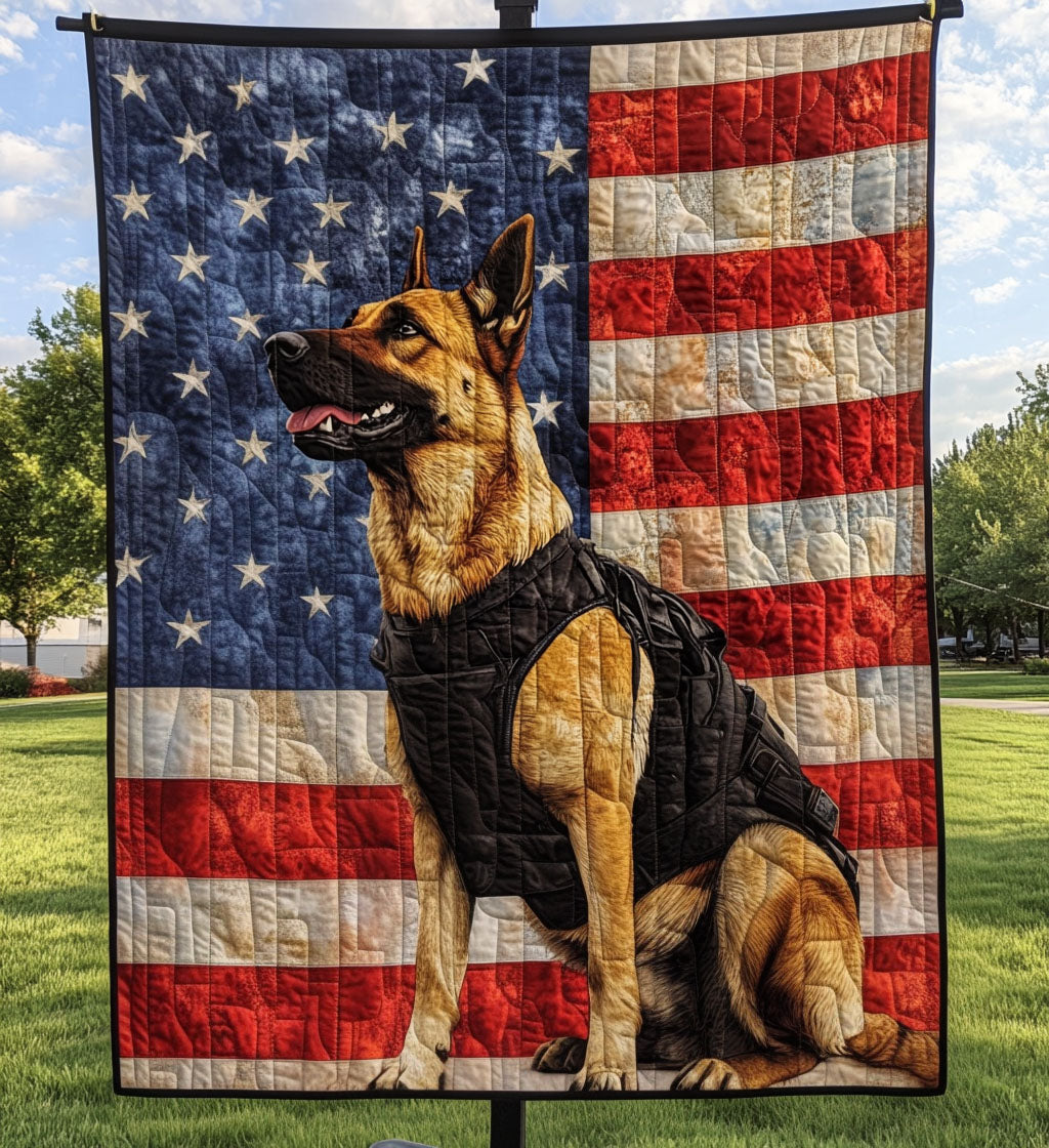 Patriot Paws Quilted Blanket Best Gifts For New Puppy Owners