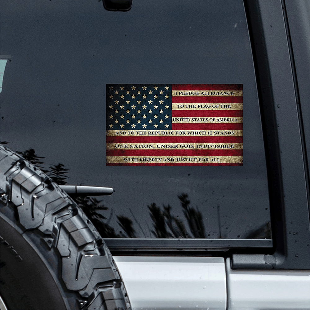 Patriotic American Tactical Usa Flag Sticker America's Birthday Stickers Gift Ideas