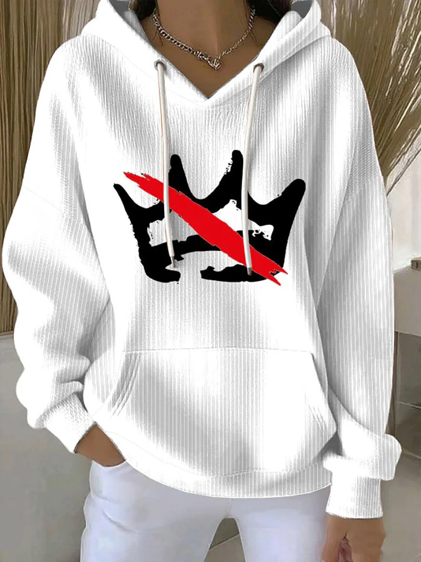Patriotic No Crown Hoodie Democracy Protest Clothing Gifts Ideas For Supporters