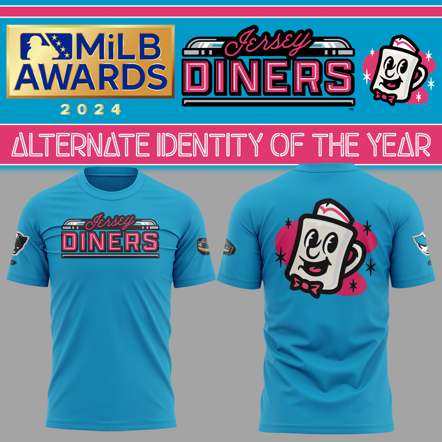 Patriots Baseball Jersey Diners T-Shirt Baseball Fan Gifts
