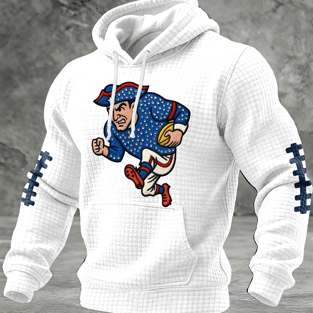 Patriots Football Hoodie Game Day Football Clothing Football Gears
