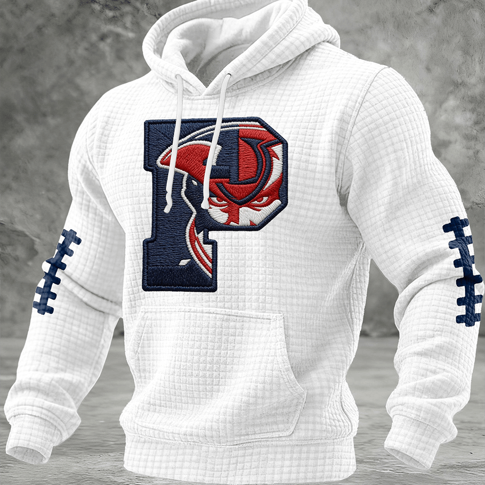Patriots Football Hoodie Game Day New England Patriots Apparel Football Gear