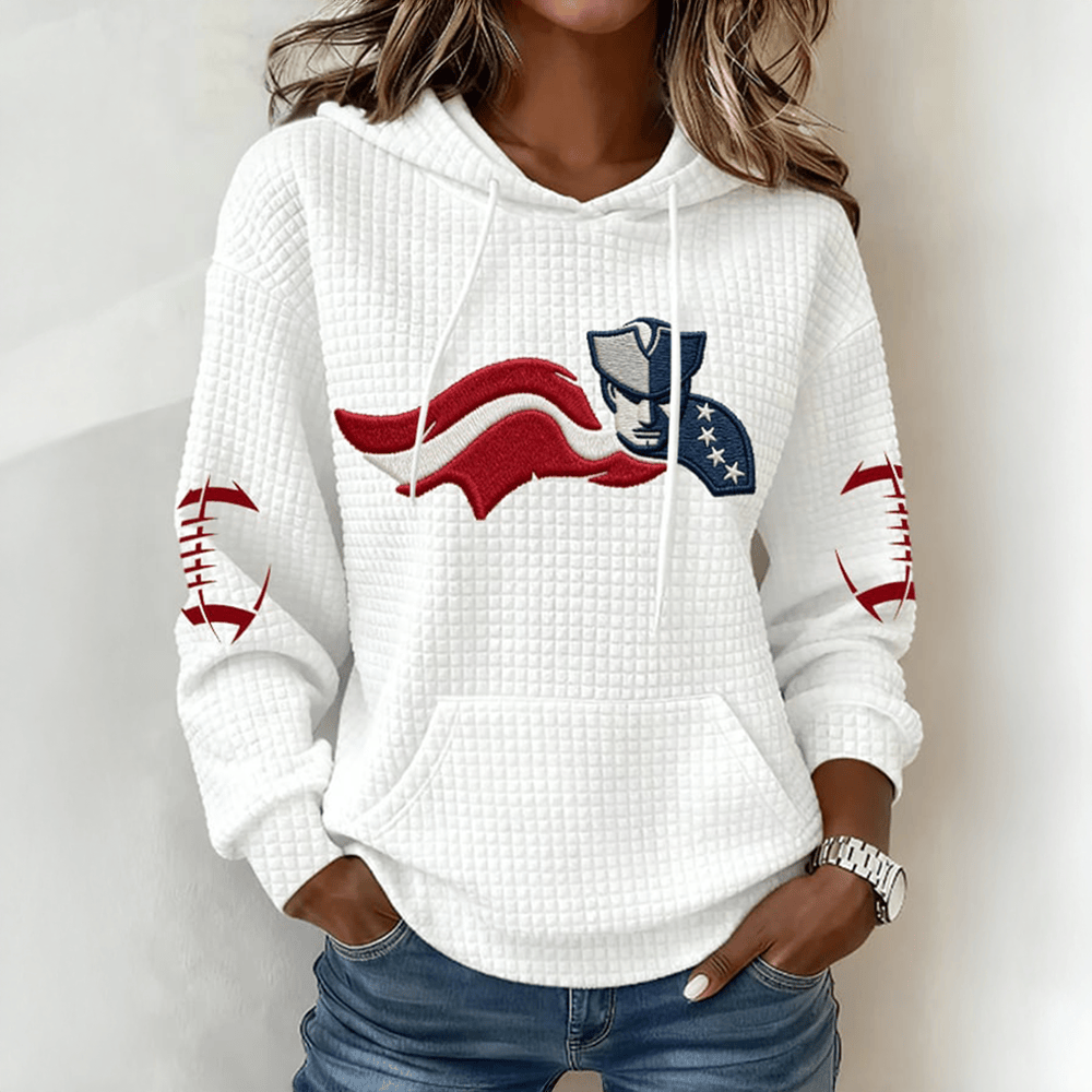 Patriots Football Hoodie Game Day New England Patriots Clothing Unique Gift For Her