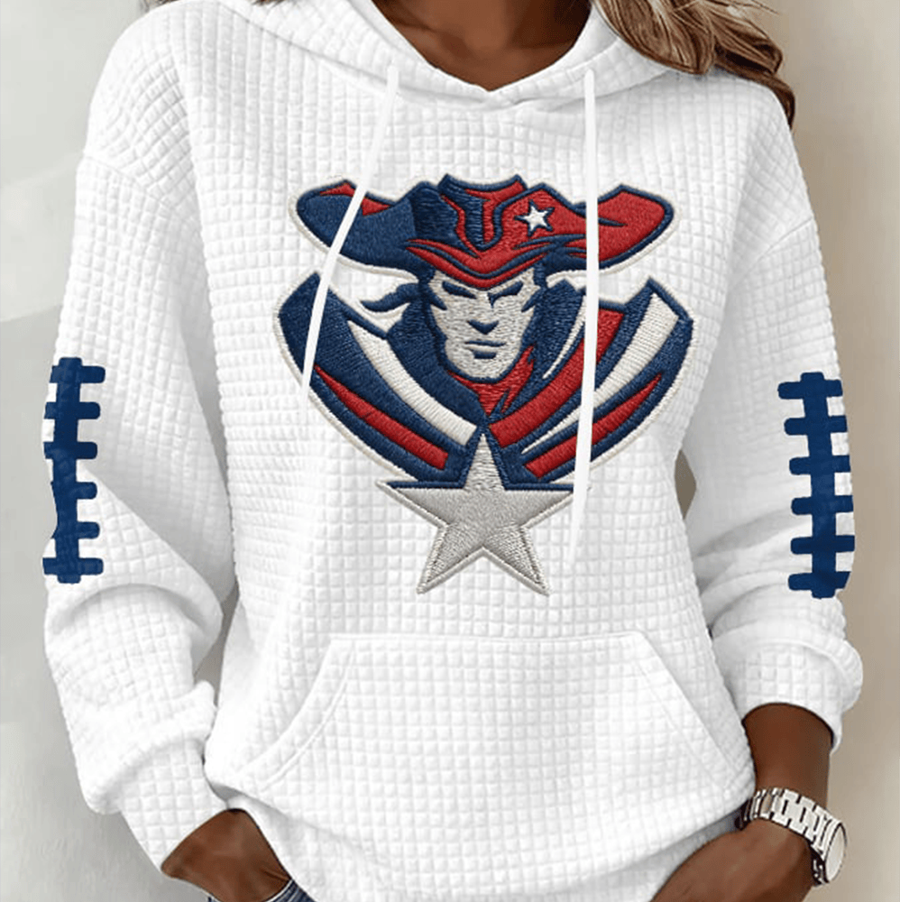 Patriots Football Hoodie Game Day New England Patriots Merch Gift Ideas