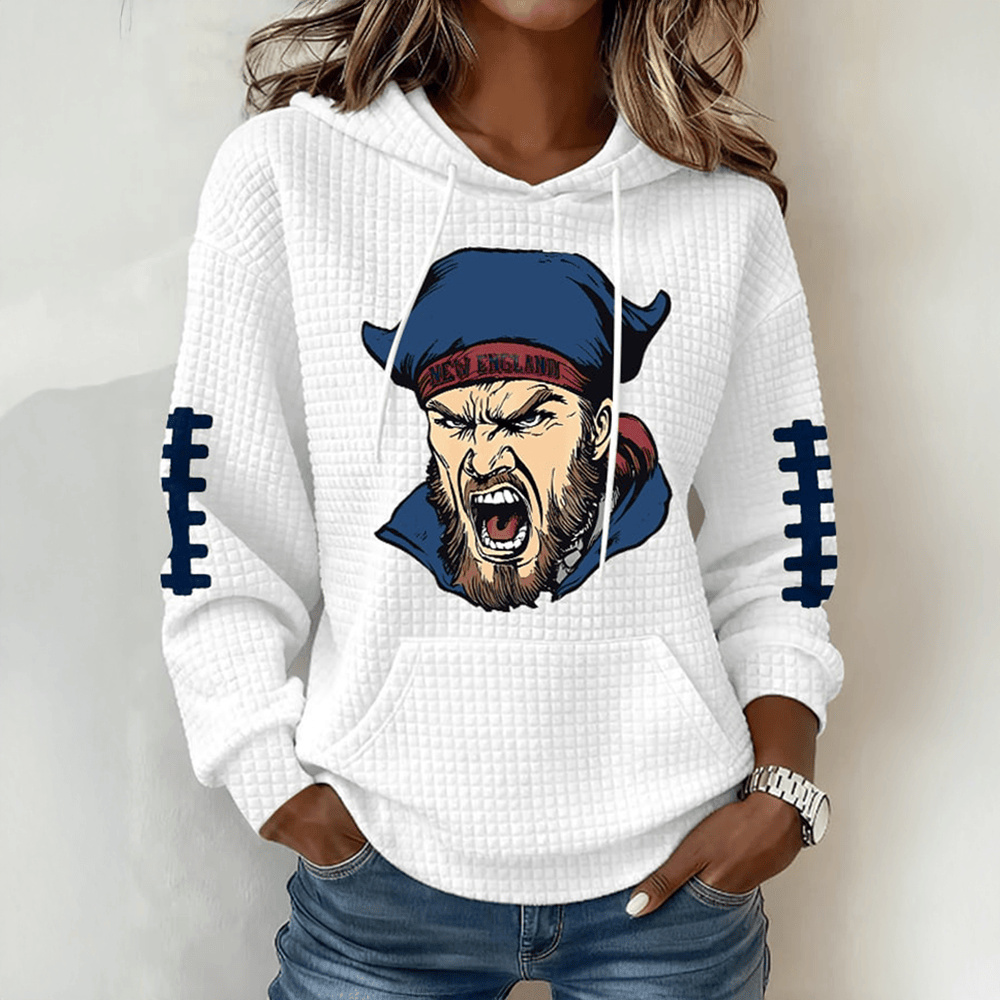 Patriots Football Hoodie New England Patriots Hooded Sweatshirt Game Day Gear