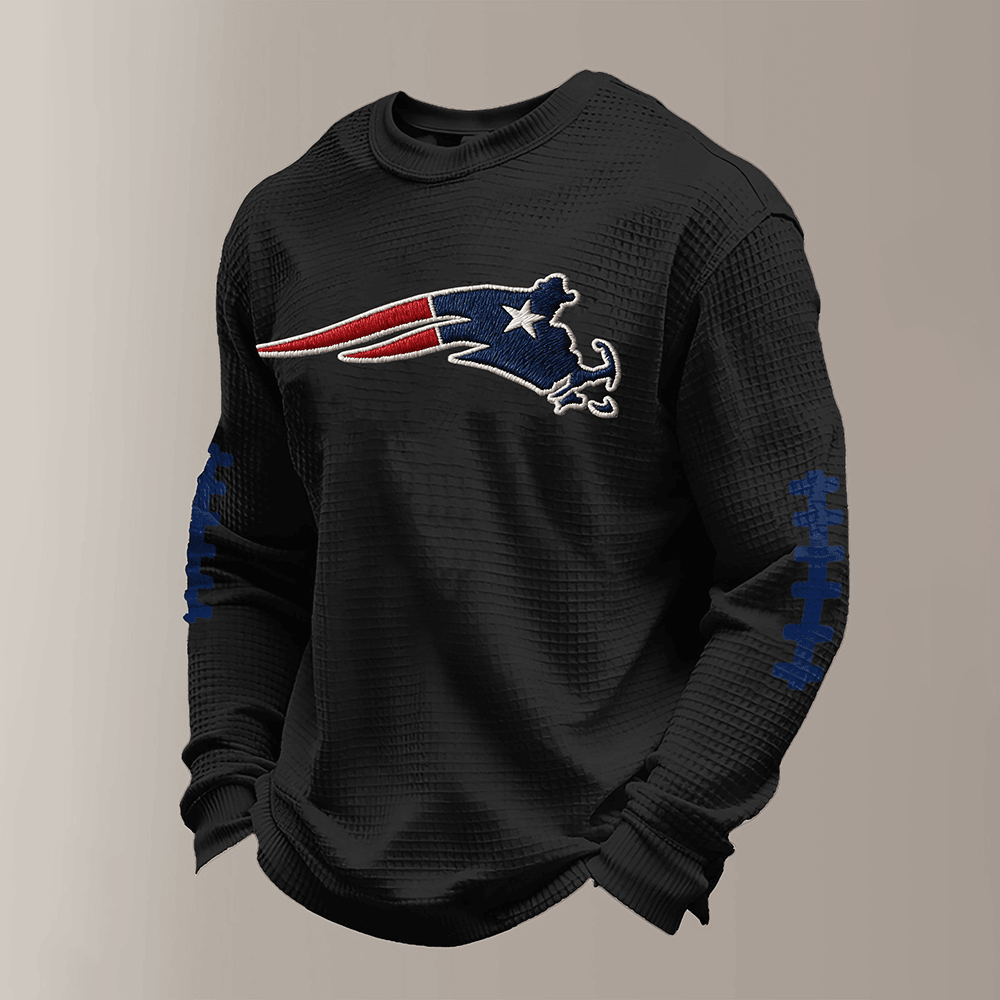 Patriots Football Long Sleeve Shirt New England Patriots Merch Football Gear