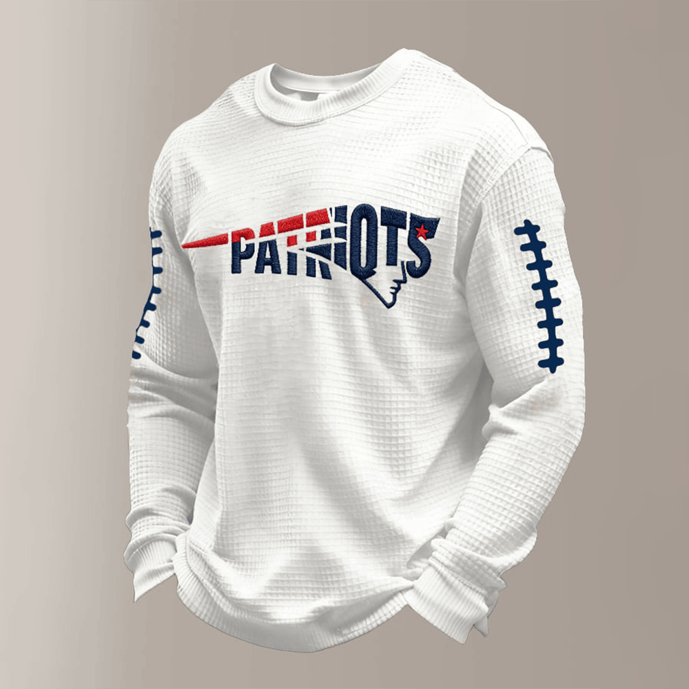 Patriots Football Long Sleeve Shirt New England Patriots Merch Football Gear