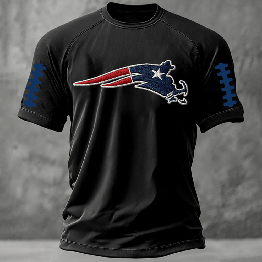 Patriots Football T-Shirt Game Day Football Clothes Unique Gift For Boyfriend