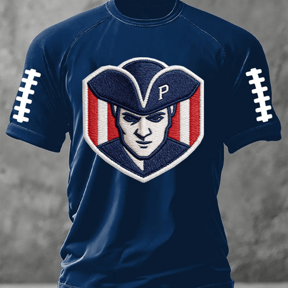Patriots Football T-Shirt New England Patriots Clothes Gift For Footballers