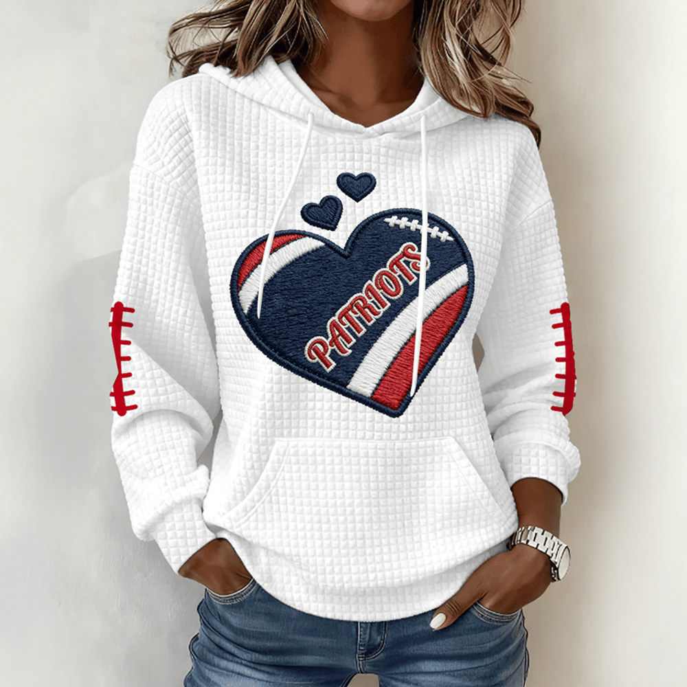 Patriots Game Day Hoodie Football Merchandise Football Lover Gift