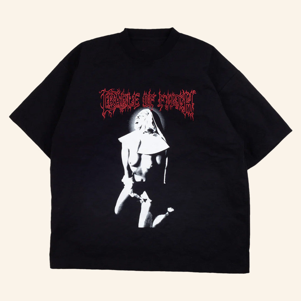 Patron Of The New Merch Cof Iconic Nun Metalized T-Shirt Gifts For Him Patron Of The New Merch Cof Iconic Nun Metalized T-Shirt Gifts For Him