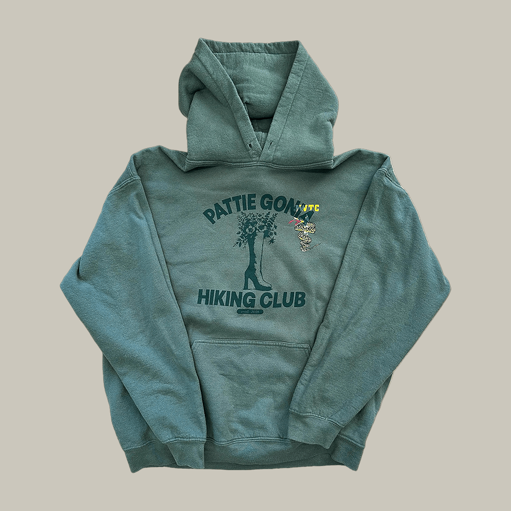 Pattie Gonia Hiking Club Hoodie Pattie Gonia Hooded Sweatshirt Unique Gift Ideas