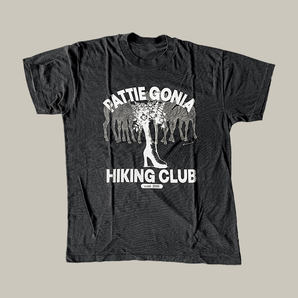 Pattie Gonia Hiking Club T-Shirt Pattie Gonia Parody Clothes Wyn Wiley Lover Gift