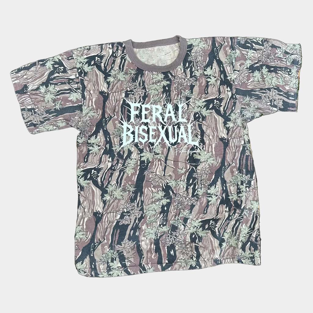 Pattie Gonia Merch Feral Bisexual Camo T-Shirt Best Gifts For Brother