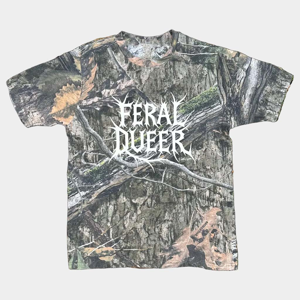 Pattie Gonia Merch Feral Queer Camo T-Shirt Best Gifts For Husband