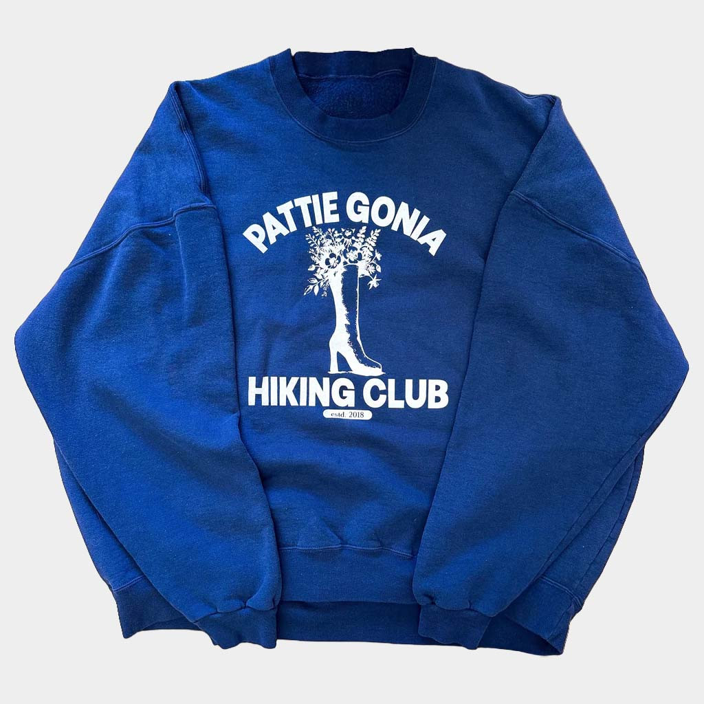 Pattie Gonia Merch Gonia Hiking Club Sweatshirt Birthday Present For Mom Pattie Gonia Merch Gonia Hiking Club Sweatshirt Birthday Present For Mom