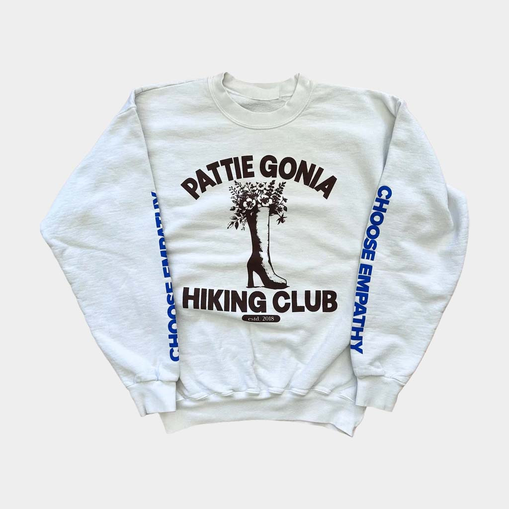Pattie Gonia Merch Hiking Club Crewneck Pattie Gonia Sweatshirt Gifts For Girlfriend