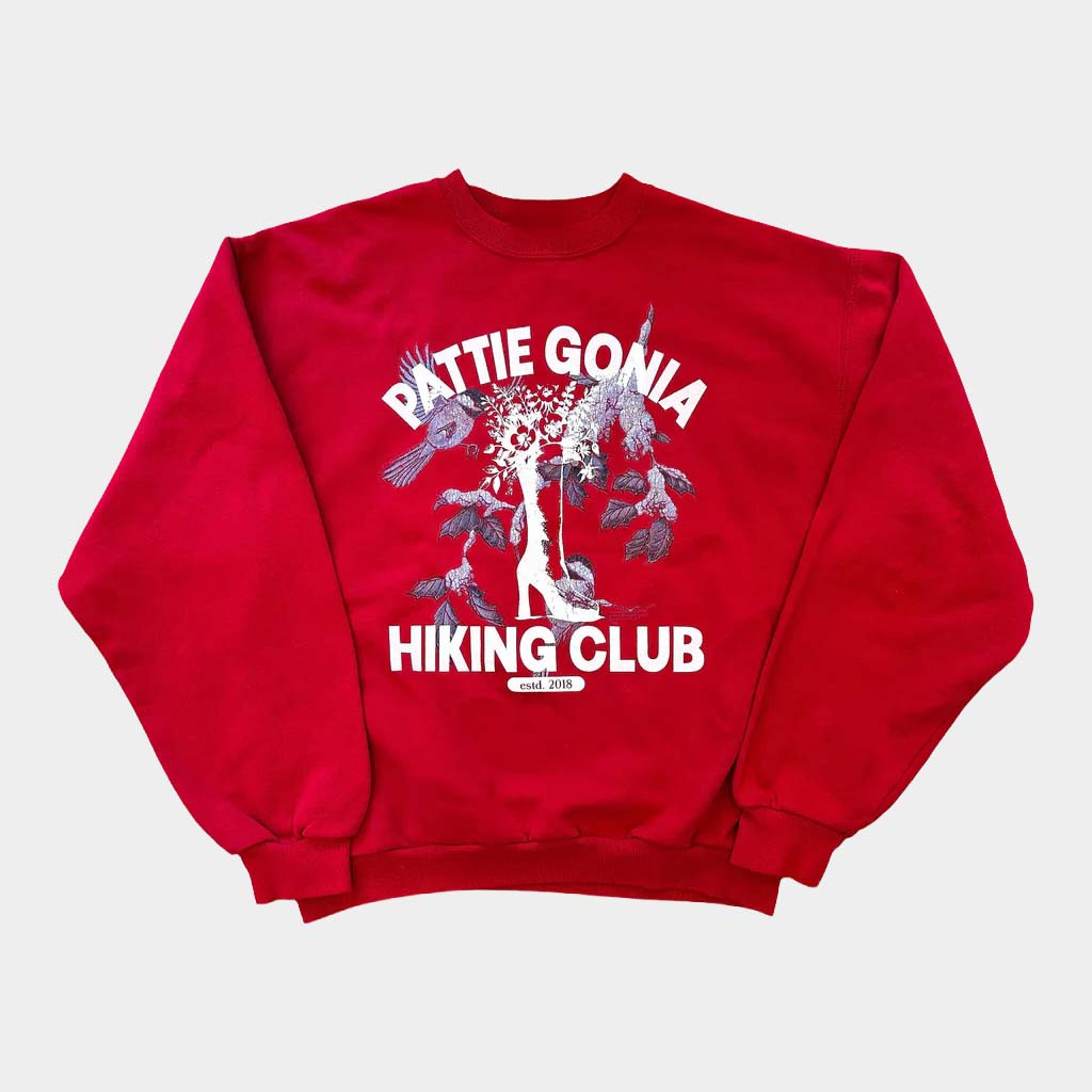 Pattie Gonia Merch Hiking Club Crewneck Pattie Gonia Sweatshirt Gifts For Her