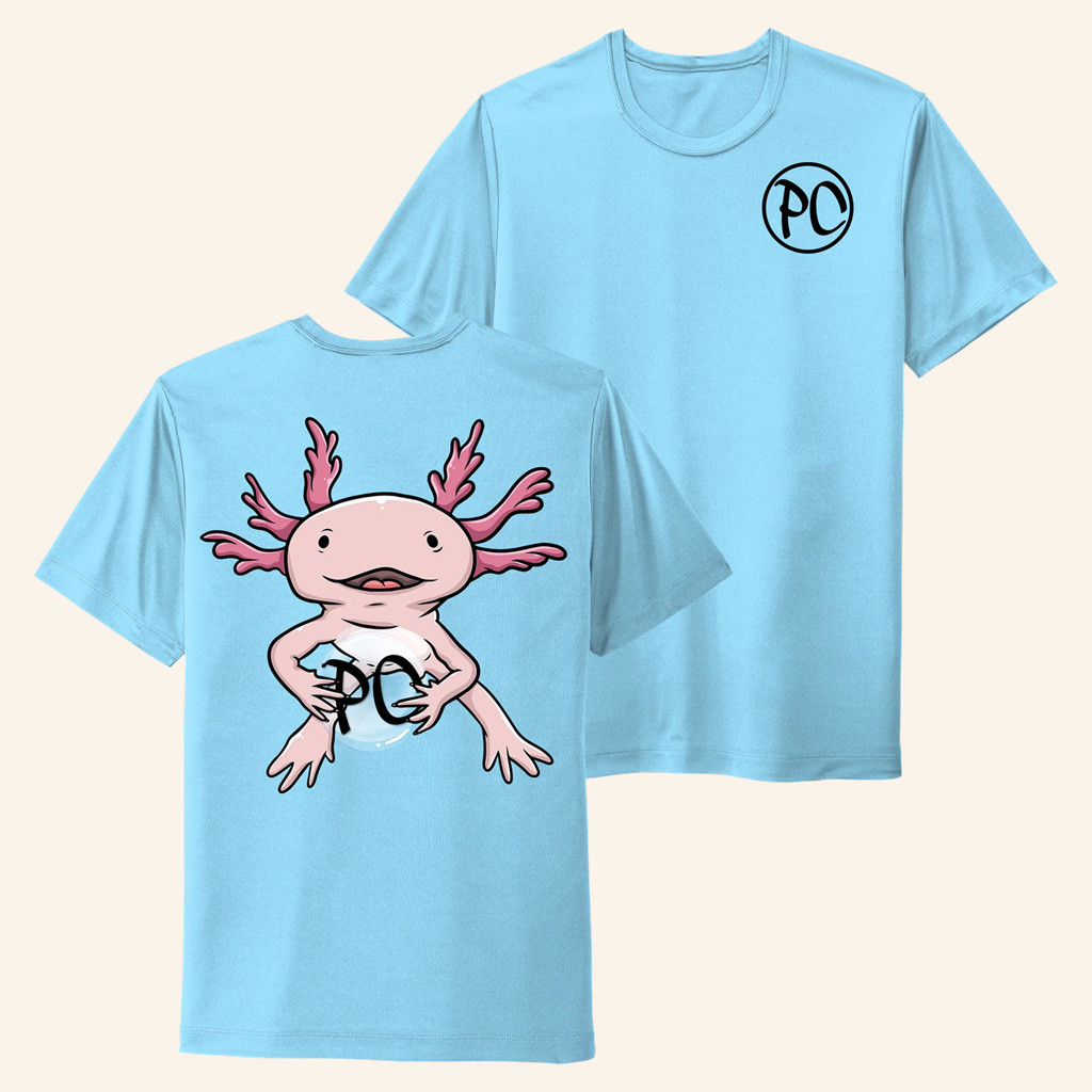 Paul Cuffaro Merch Axolotl T-Shirt PC Shirt Birthday Gift For Girlfriend Paul Cuffaro Merch Axolotl T-Shirt PC Shirt Birthday Gift For Girlfriend