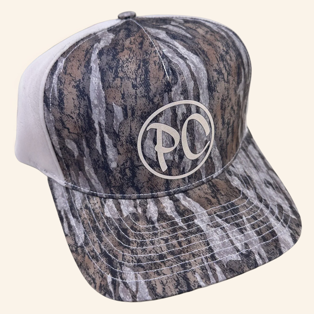 Paul Cuffaro Merch Bottomland Camo PC Logo Embroidered Hat Gifts For Father