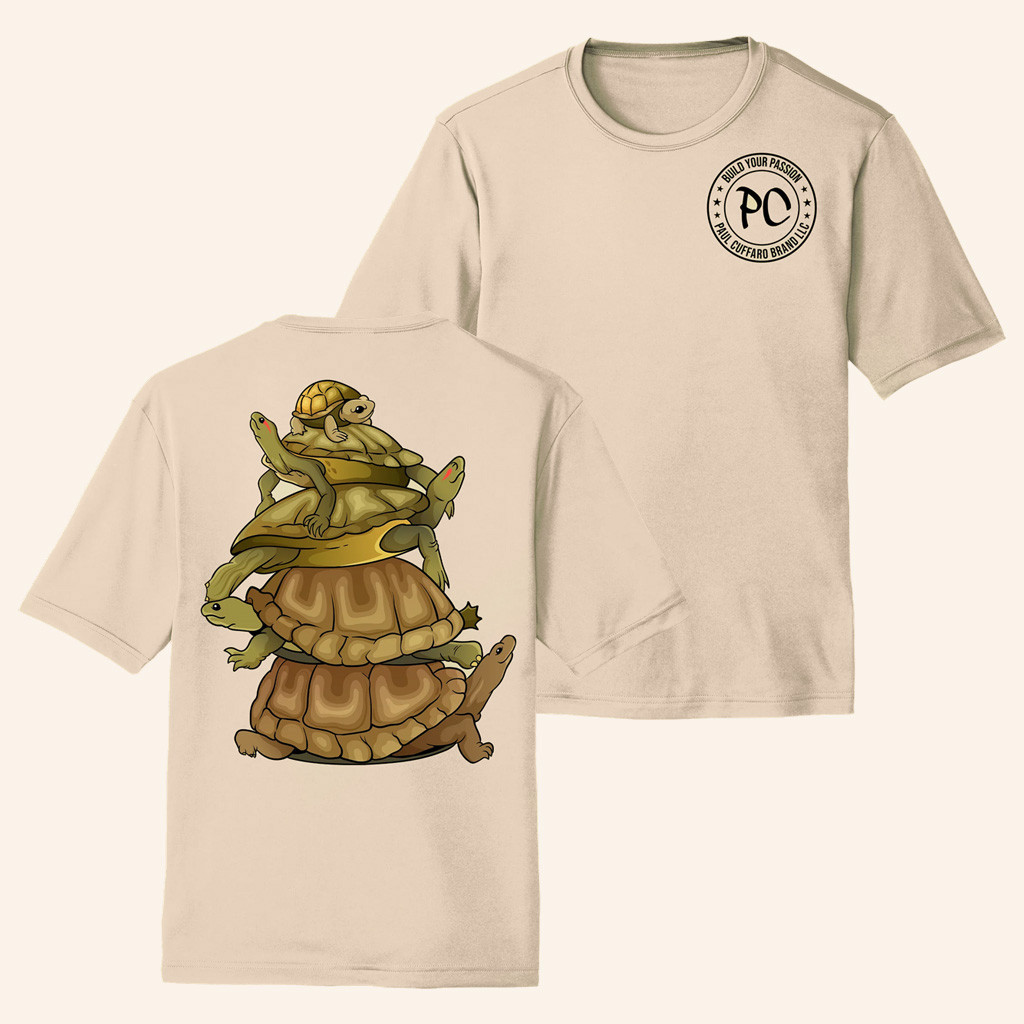 Paul Cuffaro Merch Turtle Stack T-Shirt PC Shirt Best Gifts For Brother Paul Cuffaro Merch Turtle Stack T-Shirt PC Shirt Best Gifts For Brother