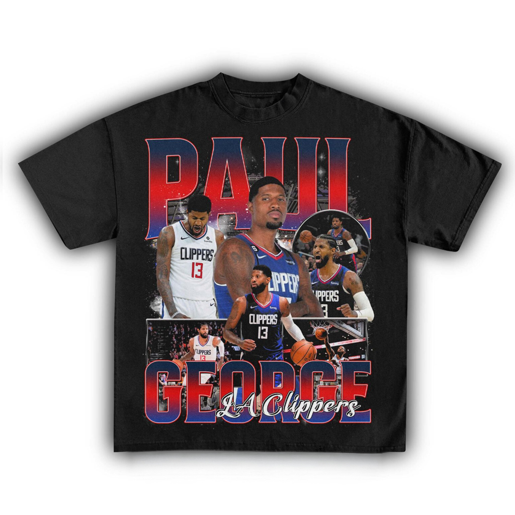 Paul George LA Basketball T-Shirt Gift Ideas For Basketball Lovers