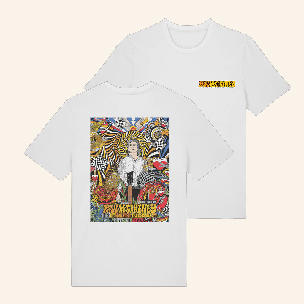 Paul McCartney Merch Got Back 2025 Pittsburgh Event T-Shirt Xmas Gifts For Mother