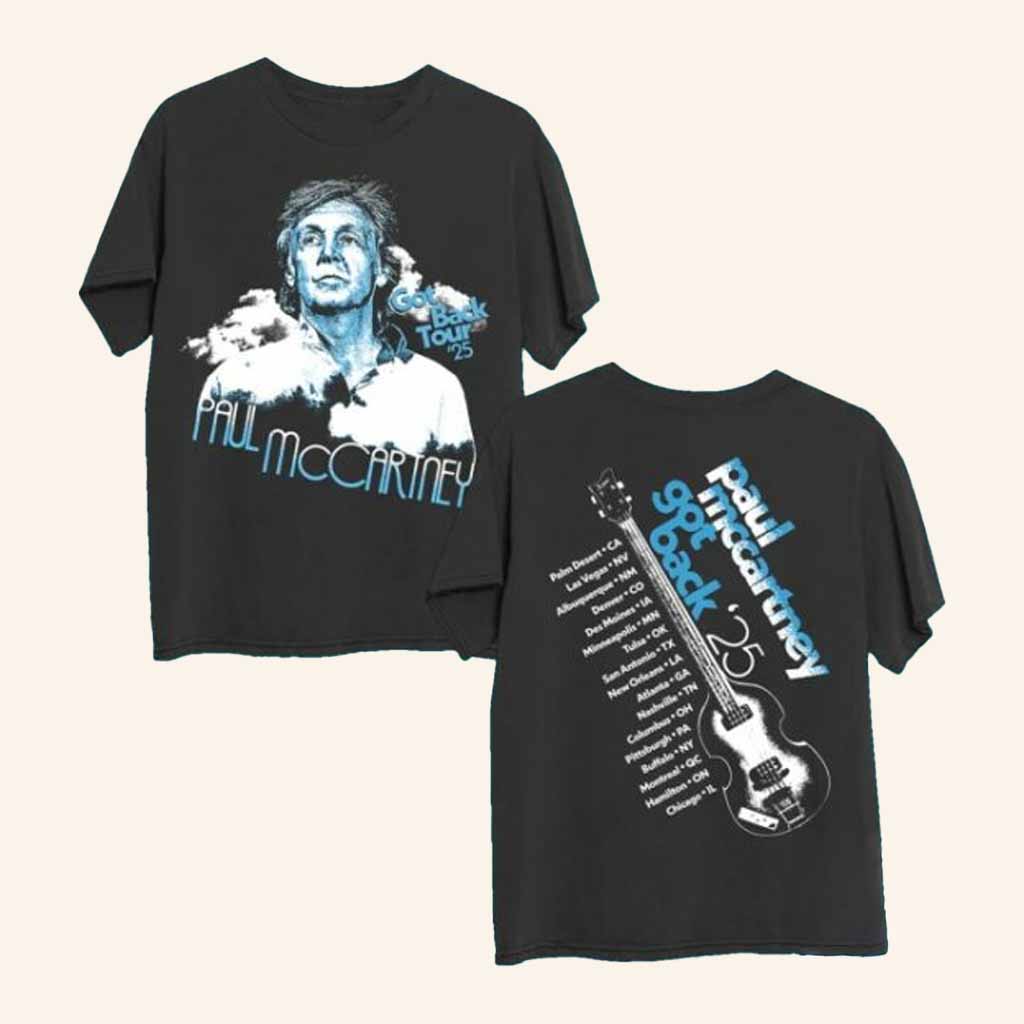 Paul Mccartney Merch Got Back 2025 Tour Shirt Cool Gifts For Music Lovers Paul Mccartney Merch Got Back 2025 Tour Shirt Cool Gifts For Music Lovers