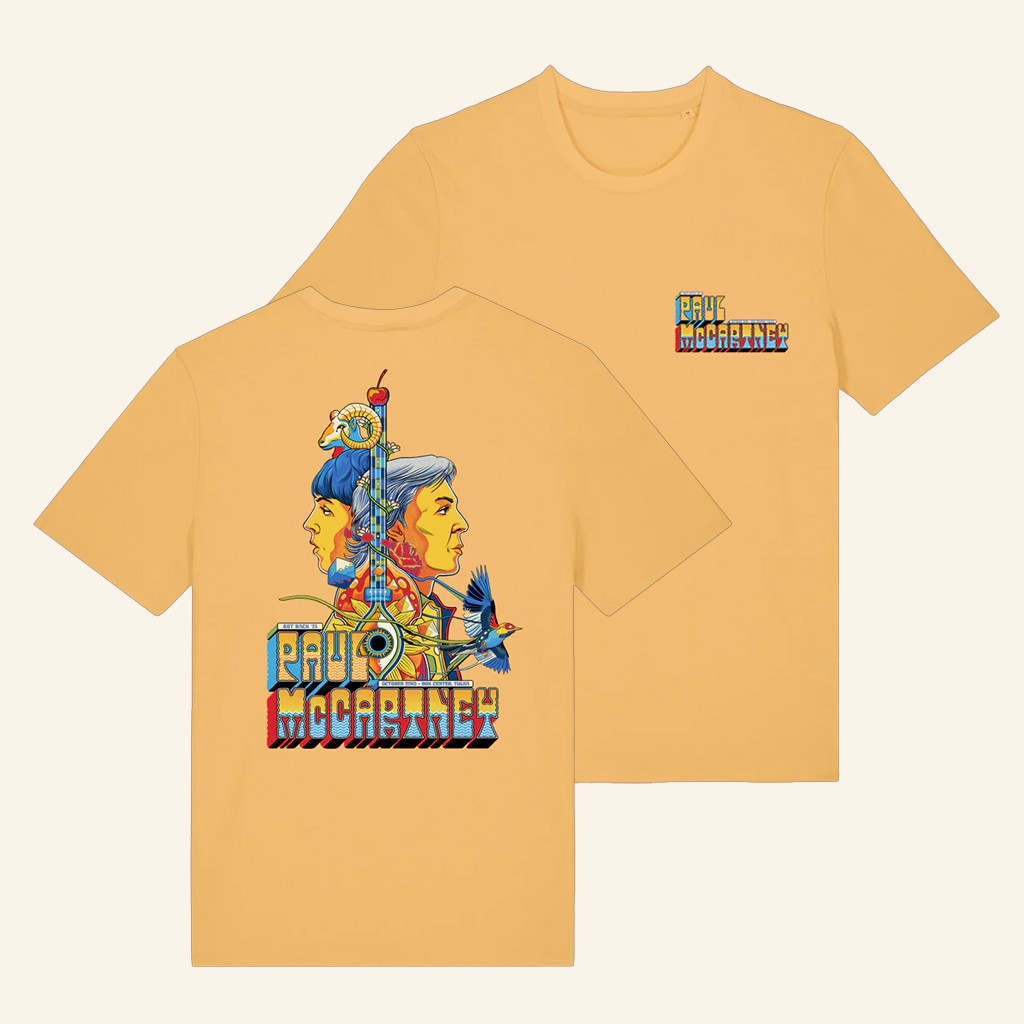 Paul McCartney Merch Got Back 2025 Tulsa Event T-Shirt Best Gifts For Music Lovers