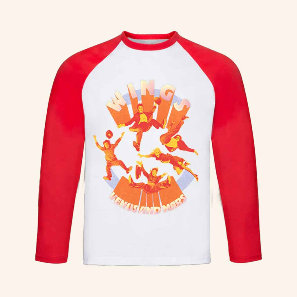 Paul Mccartney Merch Venus And Mars Red Raglan Shirt Gift Ideas For Friends Paul Mccartney Merch Venus And Mars Red Raglan Shirt Gift Ideas For Friends