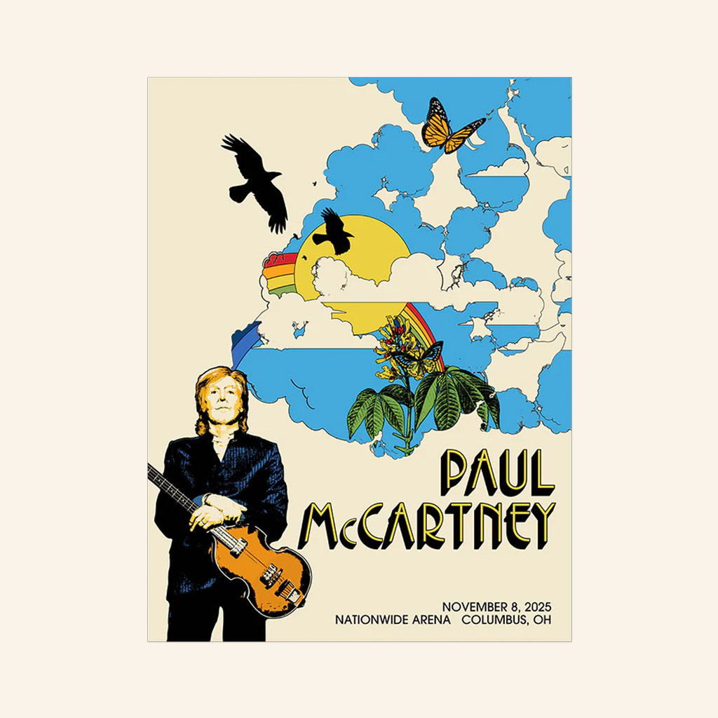 Paul McCartney Tour Merch Got Back 2025 Columbus Event Poster Christmas Gifts For Fans Paul McCartney Tour Merch Got Back 2025 Columbus Event Poster Christmas Gifts For Fans