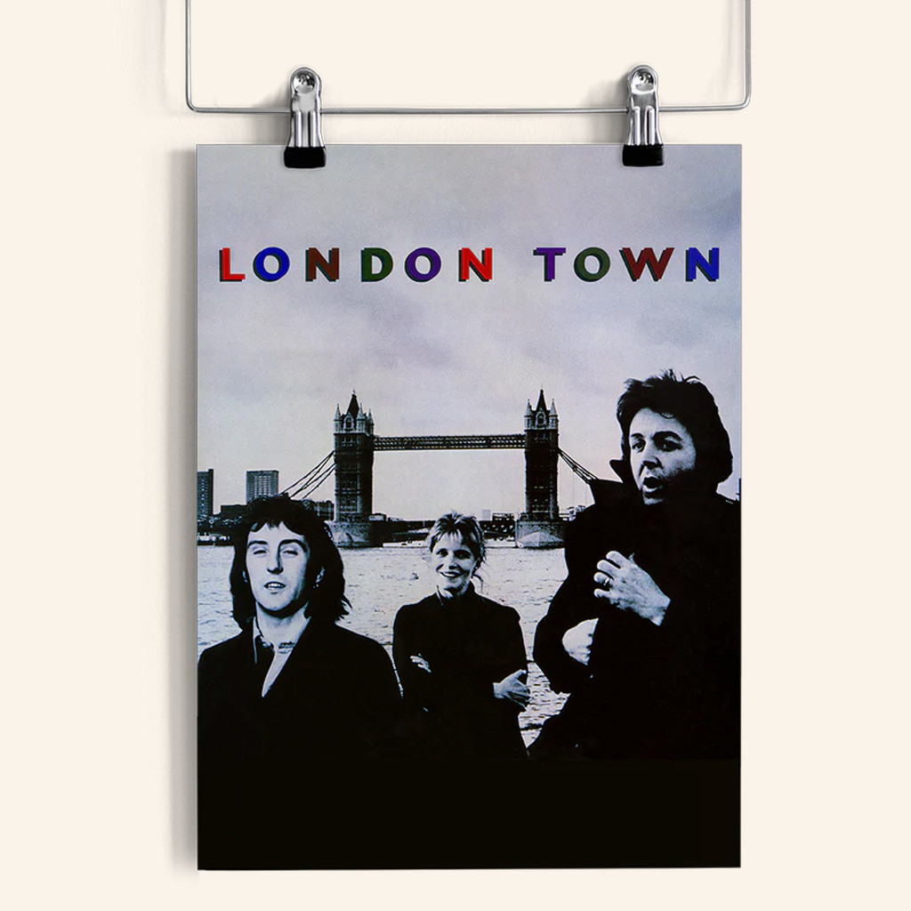 Paul McCartney Tour Merch London Town Poster For Fans Wall Art Decorations Paul McCartney Tour Merch London Town Poster For Fans Wall Art Decorations