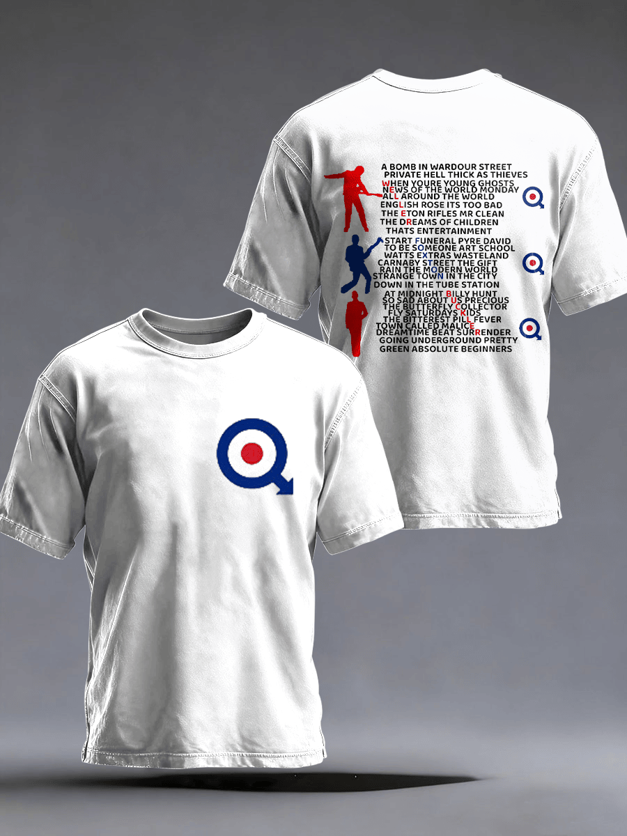 Paul Weller Merch A Bomb In Wardour Street T-Shirt Gift Ideas For Boyfriend
