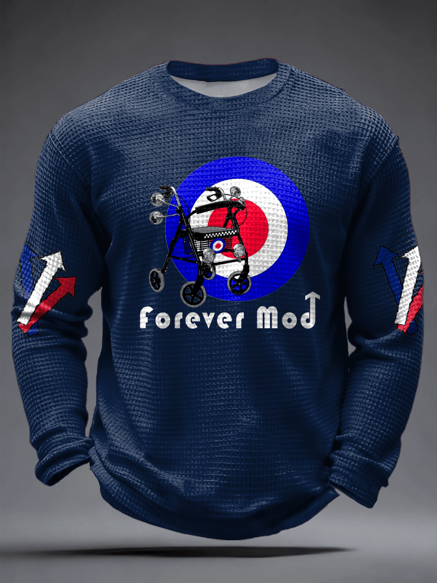 Paul Weller Merch Forever Mod Long Sleeve Shirt Rock Music Band Gift For Men